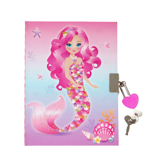 Mermazing Mermaid Scented Lockable Diary