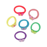 Sparkle Butterfly Hair Elastics - Pink Poppy Australia