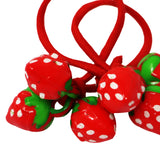 Sweet Berry Hair Elastics - Pink Poppy Australia