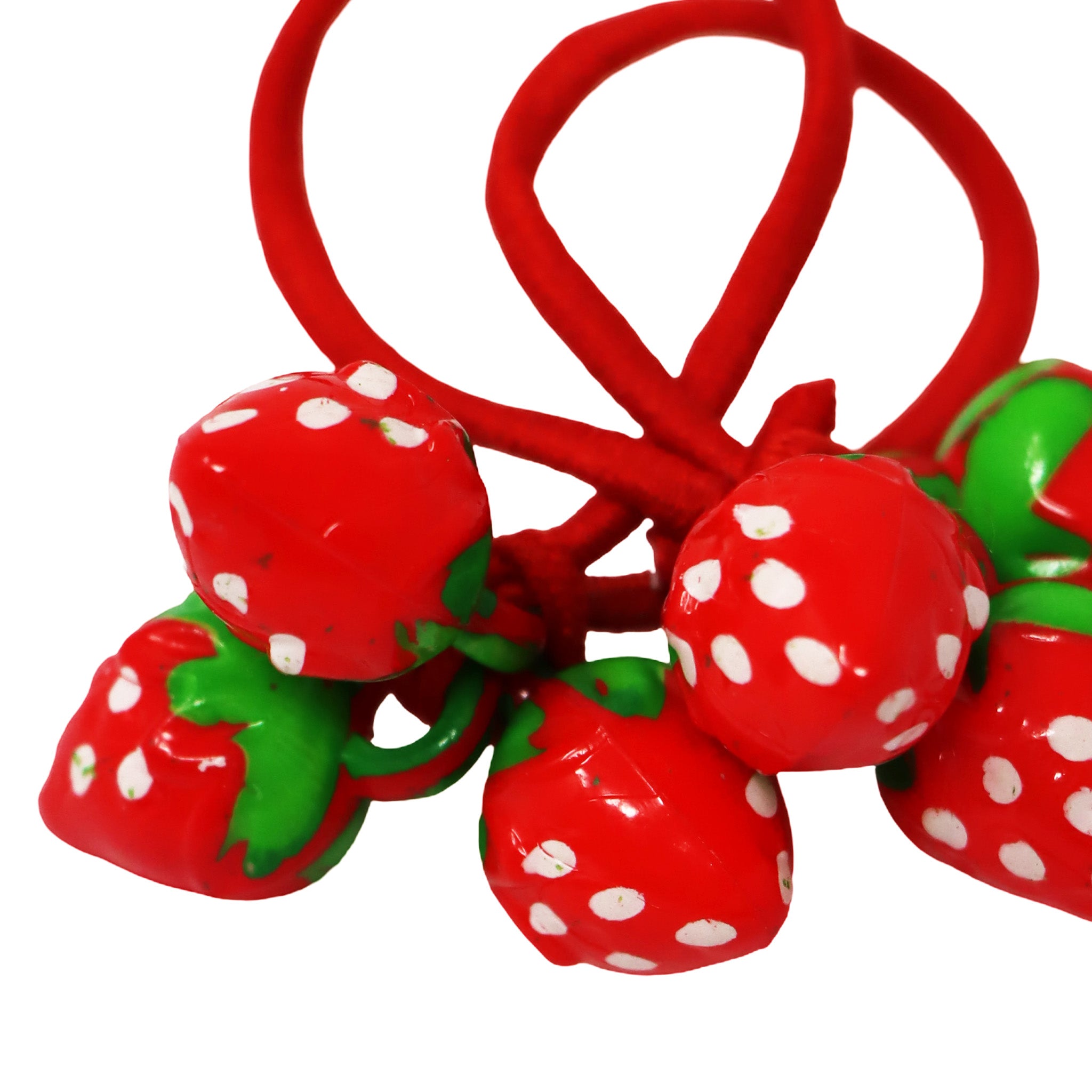 Sweet Berry Hair Elastics - Pink Poppy Australia