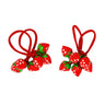 Sweet Berry Hair Elastics - Pink Poppy Australia
