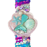 Mermaid Sequin Slap Band - Pink Poppy Australia
