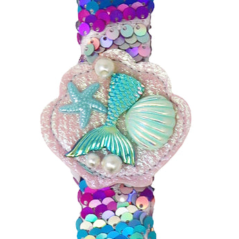 Mermaid Sequin Slap Band