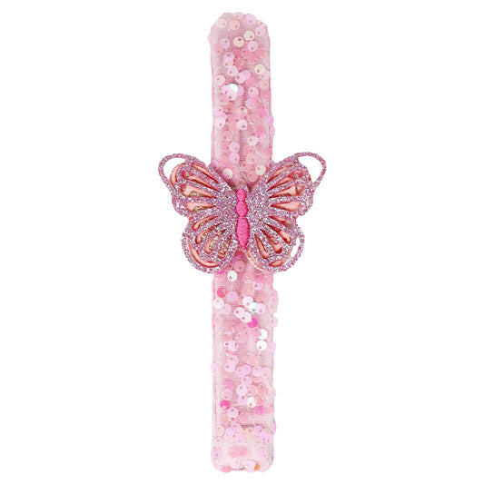 Butterfly Sequin Slap Band