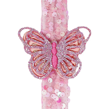 Butterfly Sequin Slap Band - Pink Poppy Australia
