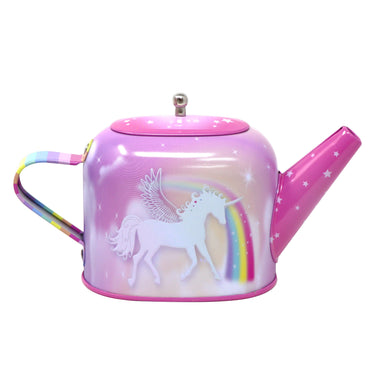 Unicorn Dreamer 9 Piece Tin Tea Set in Carry Case - Pink Poppy Australia