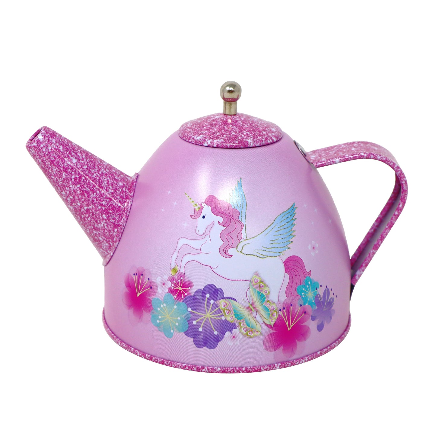 Unicorn Rainbow 15 Piece Tin Tea Set - Pink Poppy Australia