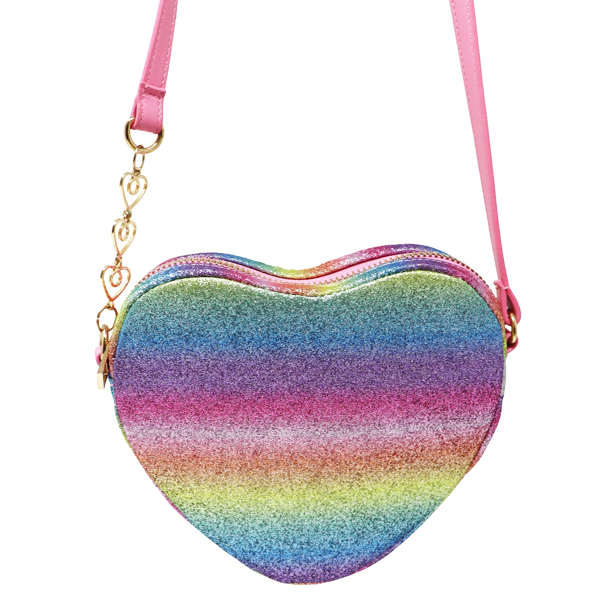 Heart Crossbody Bag - Pink Poppy Australia