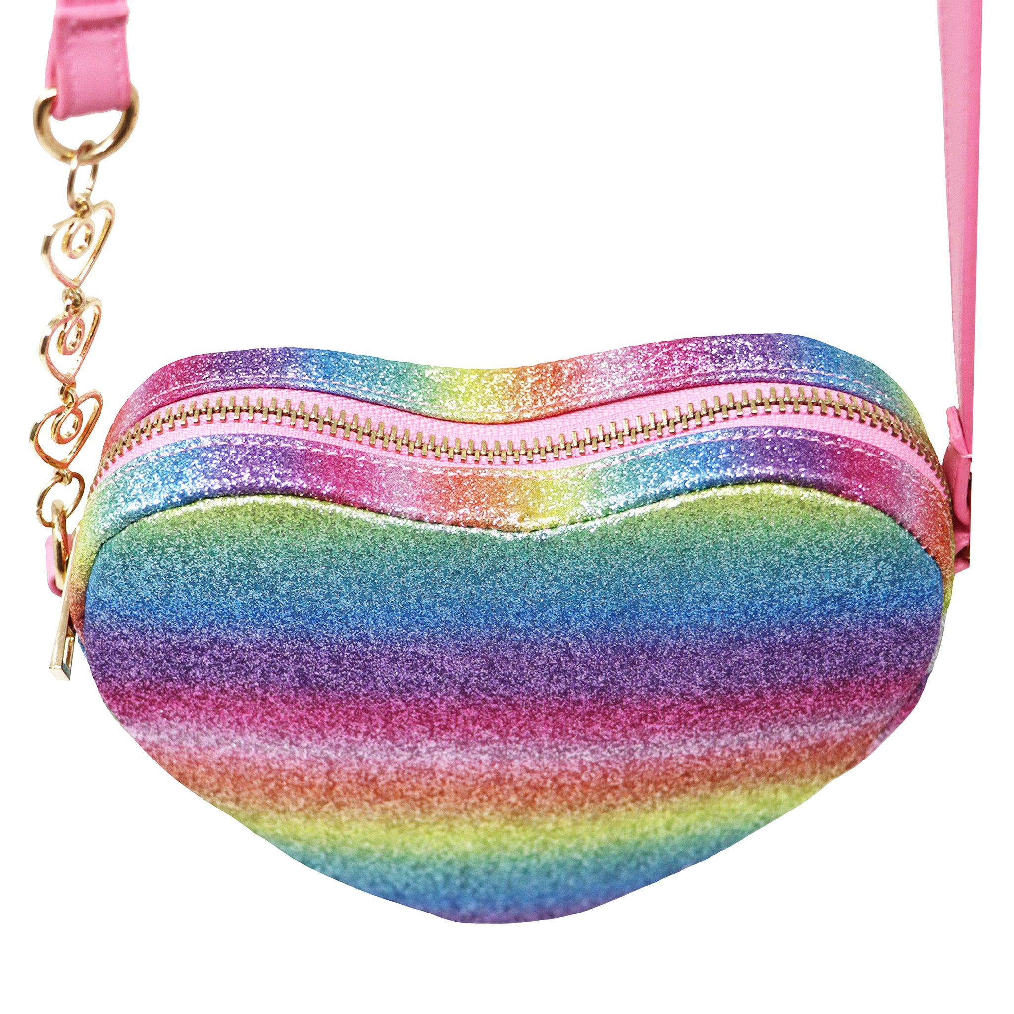 Heart Crossbody Bag - Pink Poppy Australia