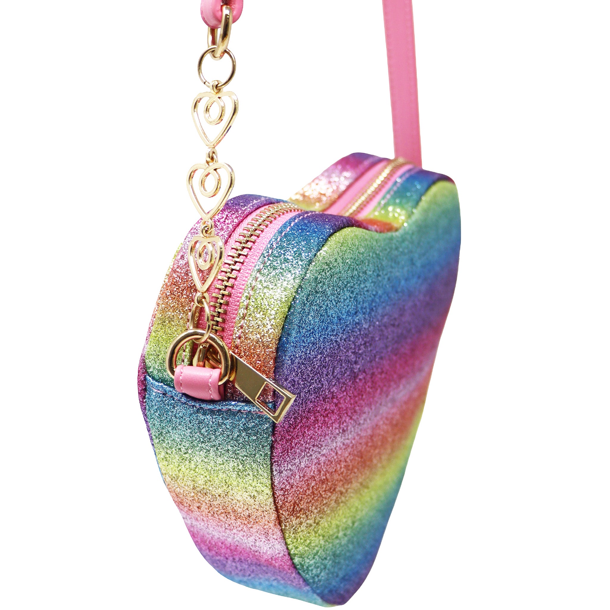 Heart Crossbody Bag - Pink Poppy Australia