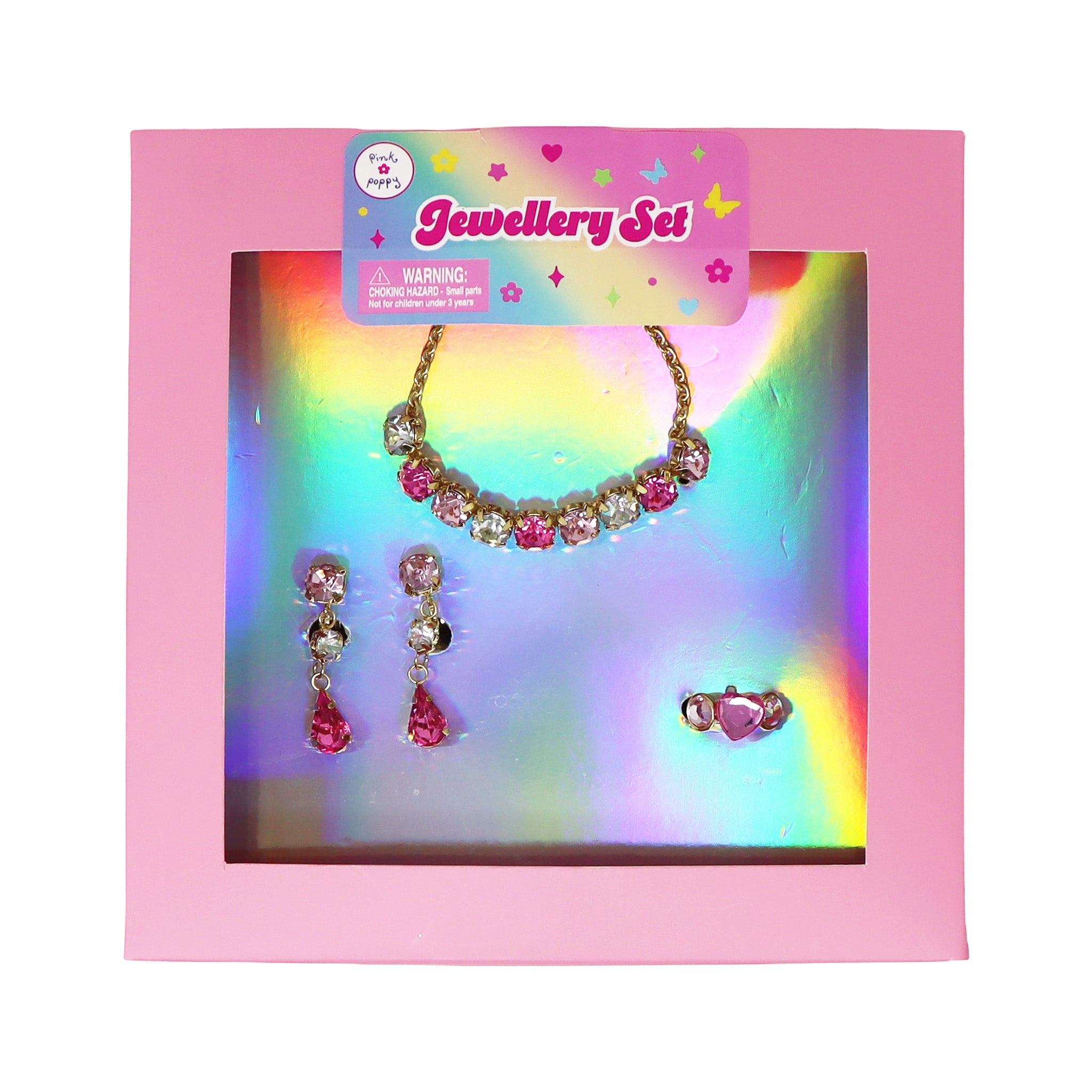 Gemstone Jewellery Set - Pink Poppy Australia