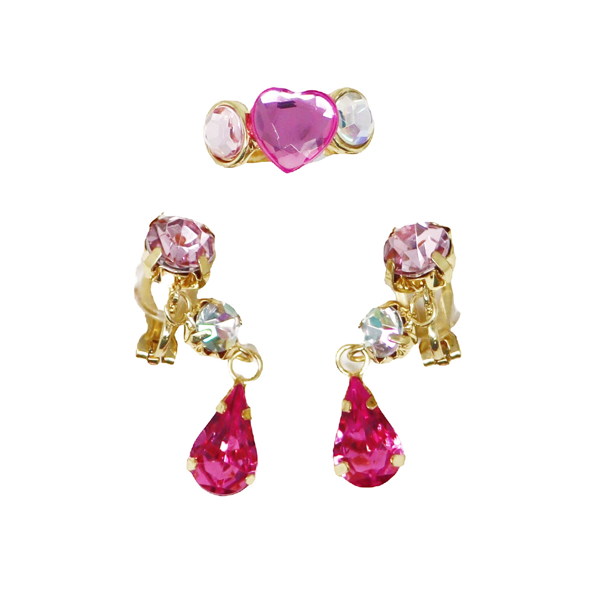 Gemstone Jewellery Set - Pink Poppy Australia