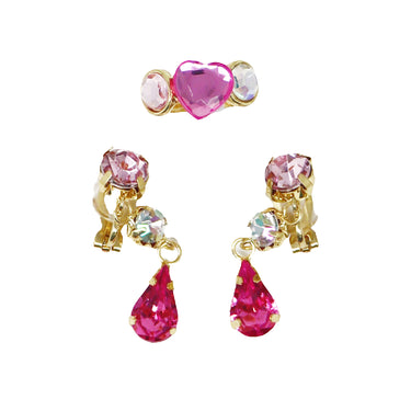 Gemstone Jewellery Set - Pink Poppy Australia