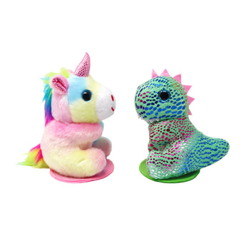 Unicorn and Dinosaur Shoulder Pet