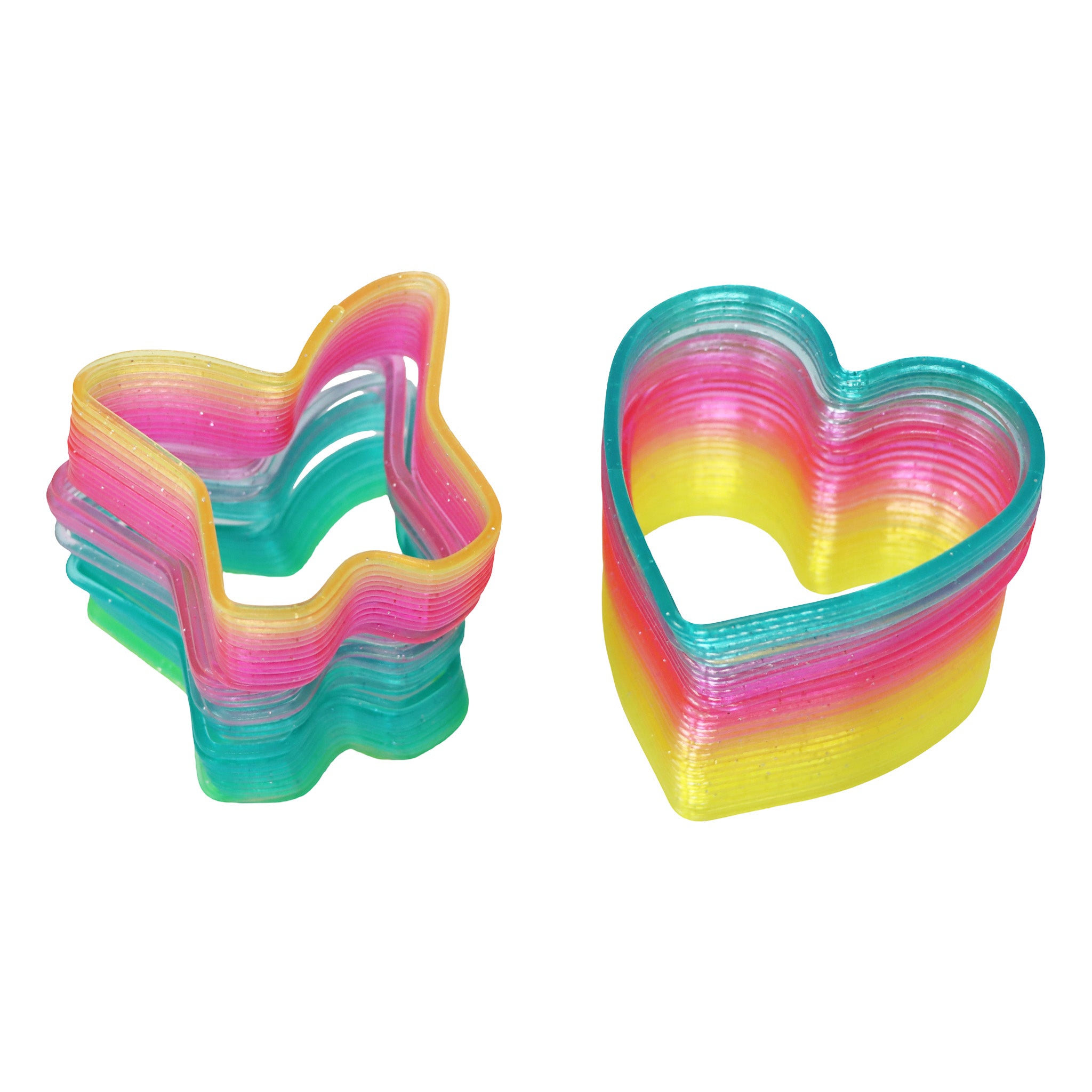 Shaped Rainbow Glitter Spring - Pink Poppy Australia