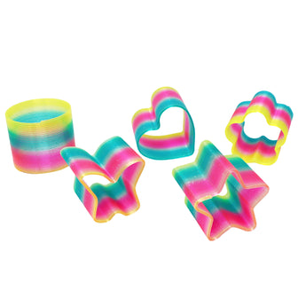 Shaped Rainbow Glitter Spring - Pink Poppy Australia