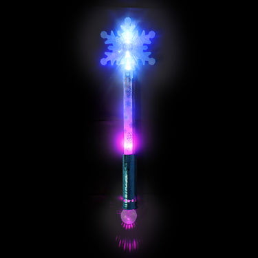Magical Snowflake Light Up Wand - Pink Poppy Australia
