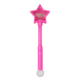 Magical Flashing Pink Star Light Up Wand - Pink Poppy Australia