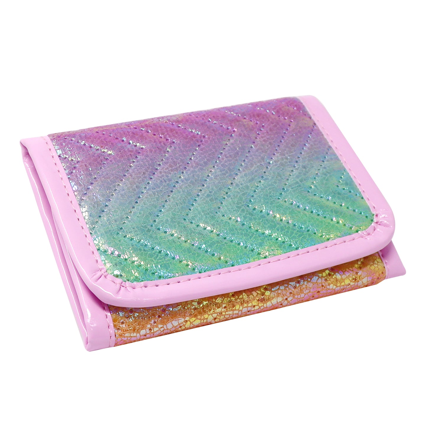 Unicorn Dreamer Quilted Rainbow Wallet - Pink Poppy Australia