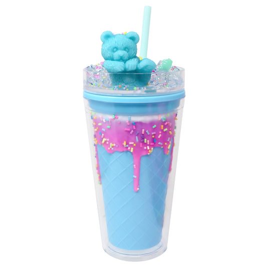 Gummy Bear Drinking Cup - Blue