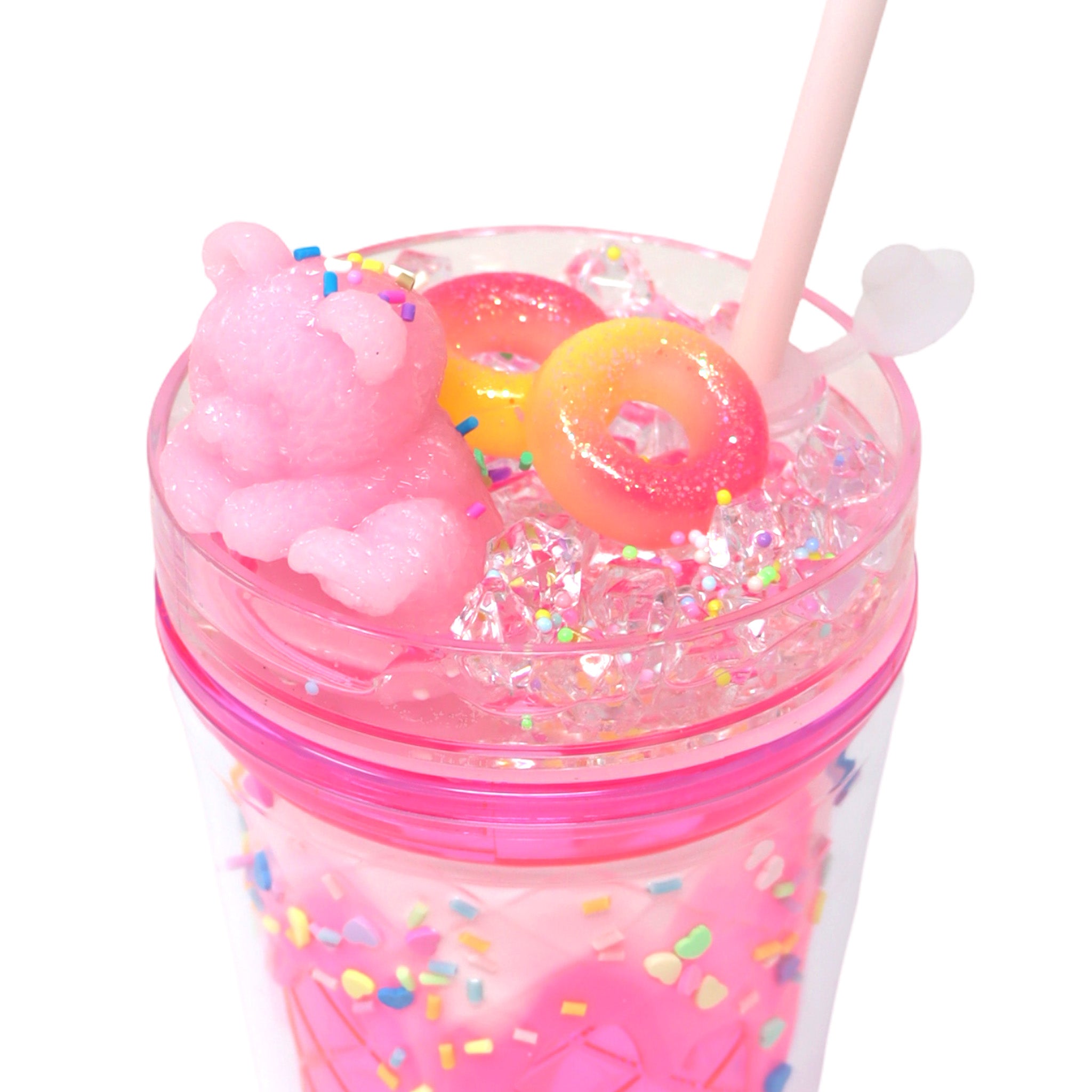 Gummy Bear Drinking Cup - Pink