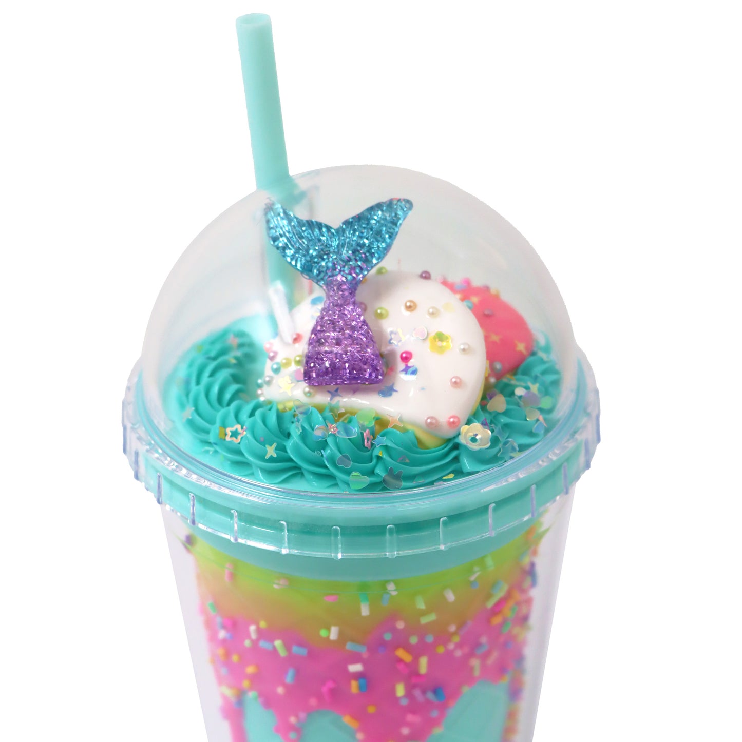 Mermaid Drinking Cup - Blue