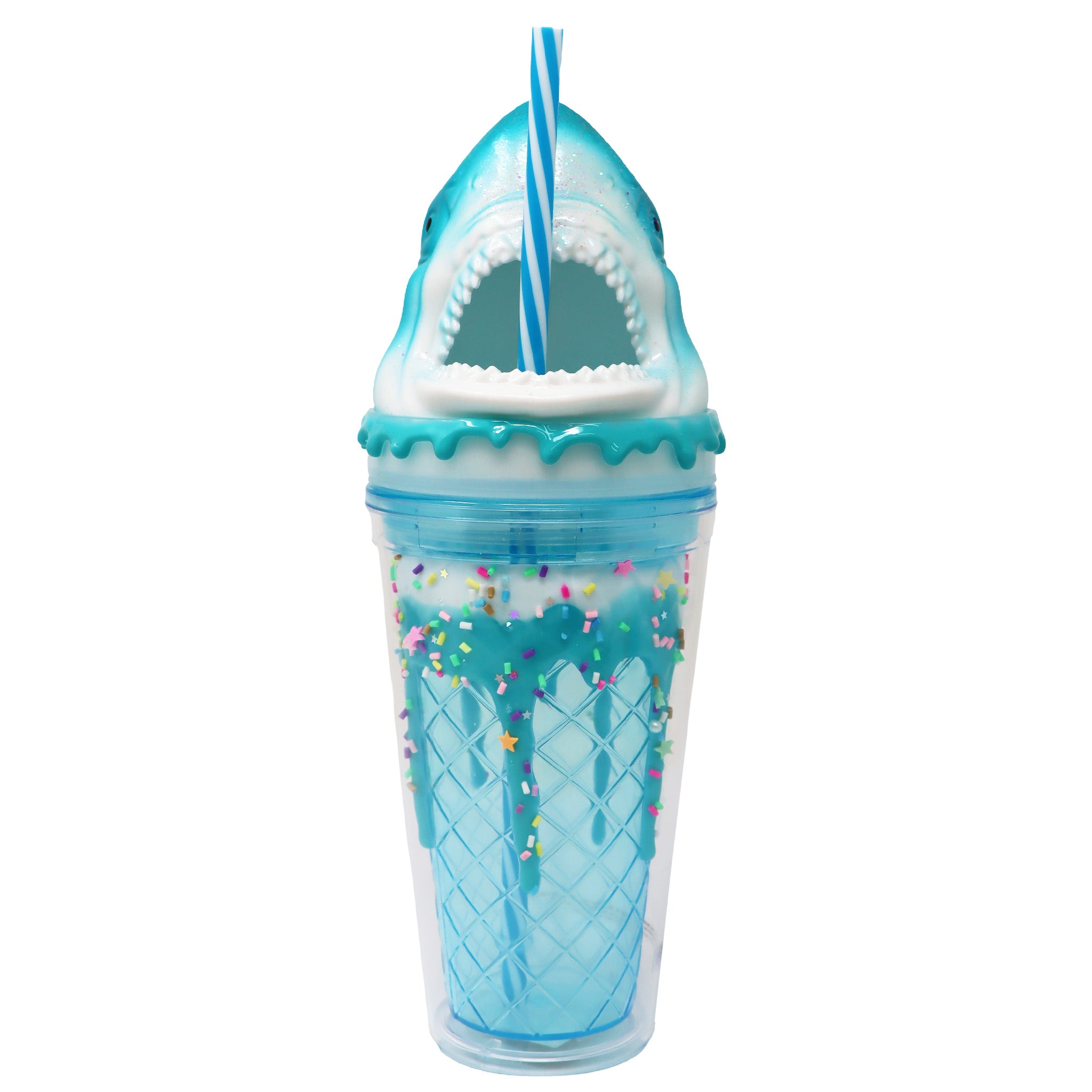 Shark Drinking Cup Blue - Pink Poppy Australia