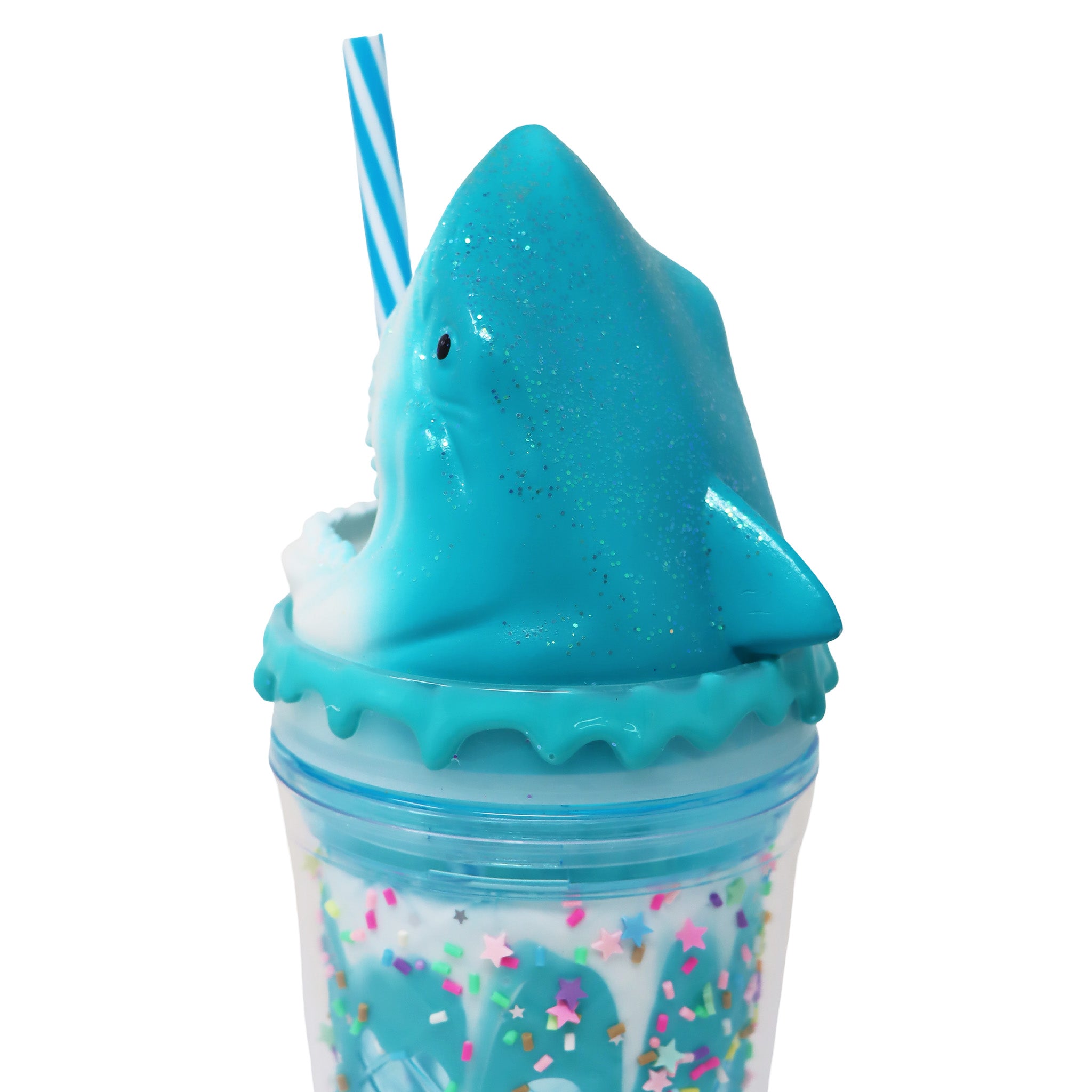 Shark Drinking Cup Blue - Pink Poppy Australia