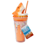 Shark Drinking Cup Orange - Pink Poppy Australia