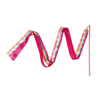 Stardust Unicorn Fairy Ribbon Wand - Pink Poppy Australia
