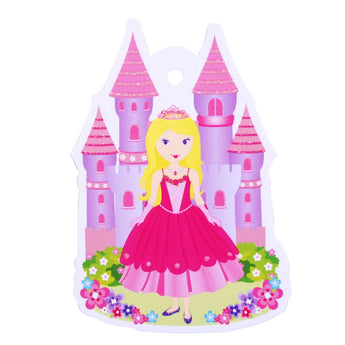 Essentials Princess Gift Tag - Pink Poppy
