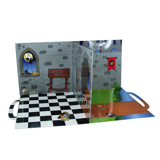 Knights & Dragons Pop-Up Castle - Pink Poppy