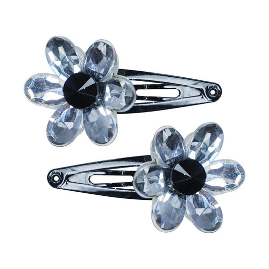 Glamour Collection Hairclips - Pink Poppy