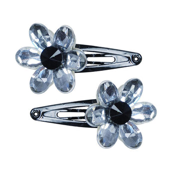 Glamour Collection Hairclips - Pink Poppy