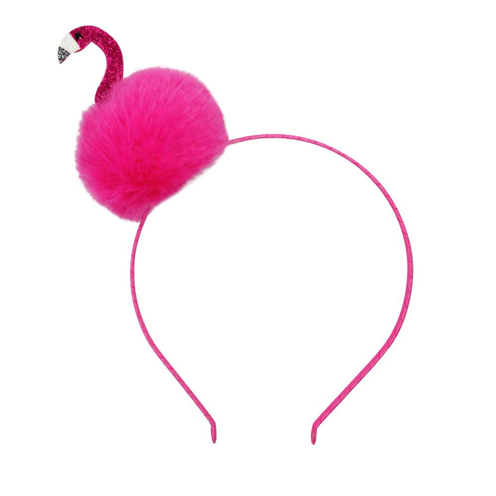 Pink Flamingo Headband - Pink Poppy
