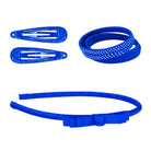 School Basics Hair Accessories Set - Blue - Pink Poppy Australia