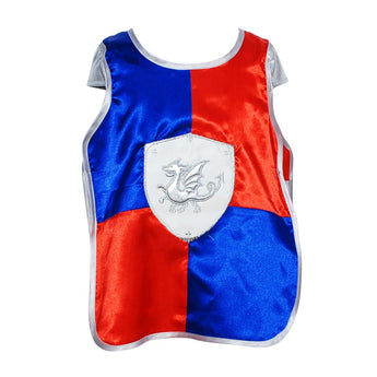 Knights & Dragons Satin Tunic - Pink Poppy