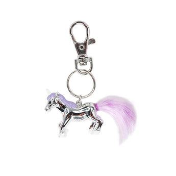 Magical Moments Unicorn Keyring - Pink Poppy