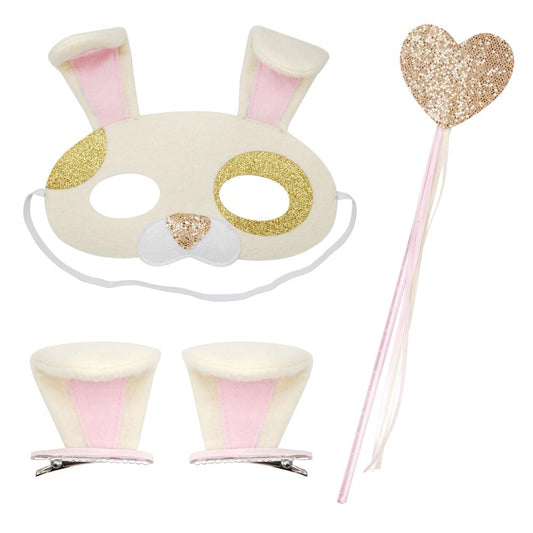 Dress Up Play Set-Gold Puppy - Pink Poppy