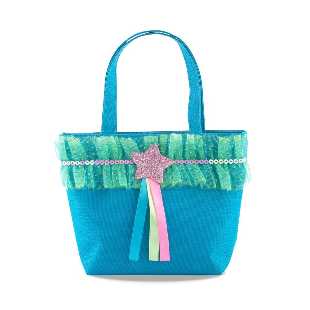 Dancing Star Handbag-Blue - Pink Poppy