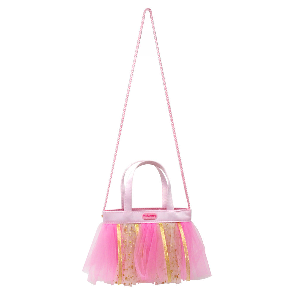Pirouette Ballet Princess Mesh Tutu Handbag - Pink Poppy