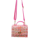 Tweed Pink Handbag - Pink Poppy Australia