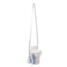 Christmas Holiday Glimmer Drawstring Cross Body Bag - Pink Poppy Australia
