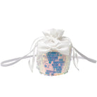 Christmas Holiday Glimmer Drawstring Cross Body Bag - Pink Poppy Australia