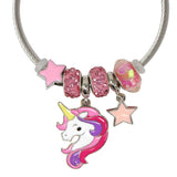 Unicorn Charm Bracelet - Pink Poppy Australia