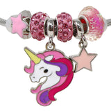 Unicorn Charm Bracelet - Pink Poppy Australia