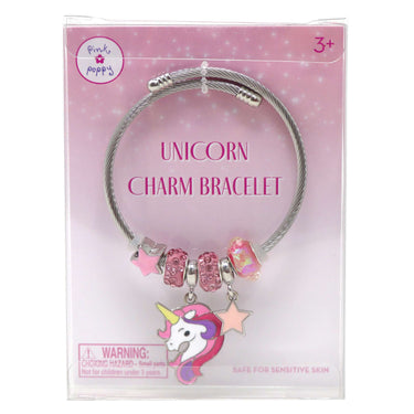 Unicorn Charm Bracelet - Pink Poppy Australia