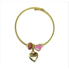Mother and Me Charm Bracelet - Pink Poppy Australia