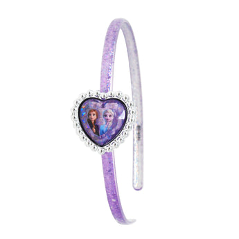 Disney Frozen Anna & Elsa Heart Gem Headband - Pink Poppy