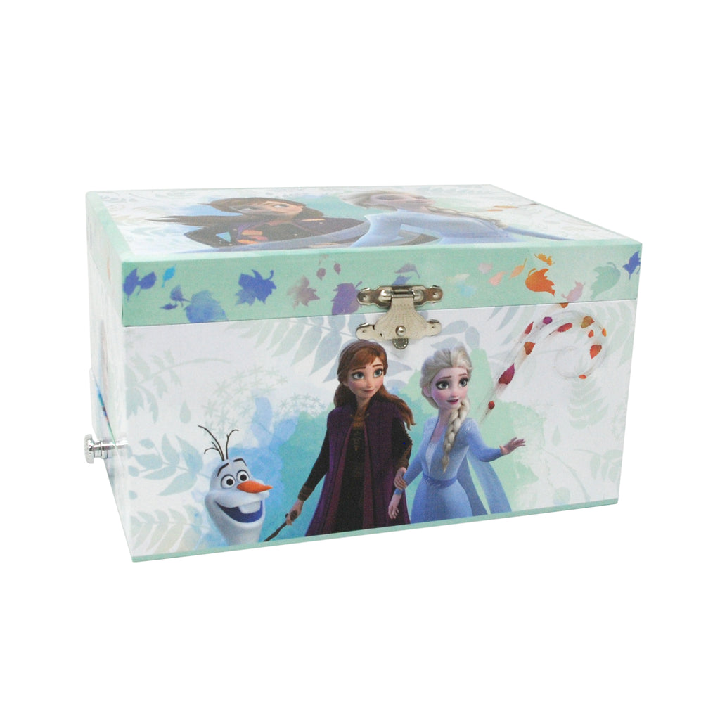 Disney Frozen The Magical Nature Luxury Musical Jewellery Storage Box - Pink Poppy